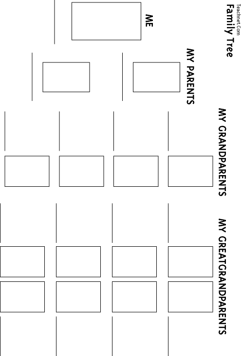 family tree template kids. Family tree planner